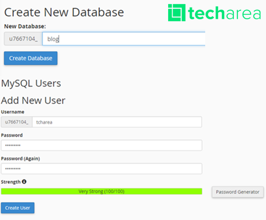 create db