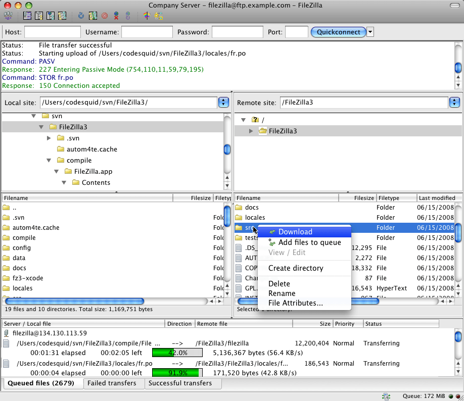 FileZilla: Aplikasi FTP Client